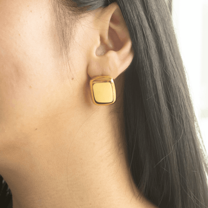 Ava Pillow Stud Earrings