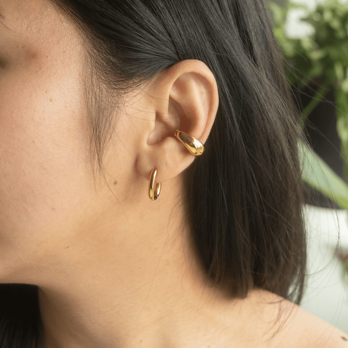 Lin Organic Ear Cuff