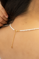 Perlas Freshwater Pearl Necklace (3-4mm)