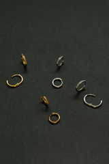 Omi Pavé Huggie Hoops