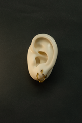 Omi Pavé Huggie Hoops