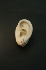 Omi Pavé Huggie Hoops