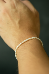 Perlas Freshwater Pearl Bracelet (3-4mm)