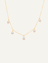 Dani Pearl Station Necklace