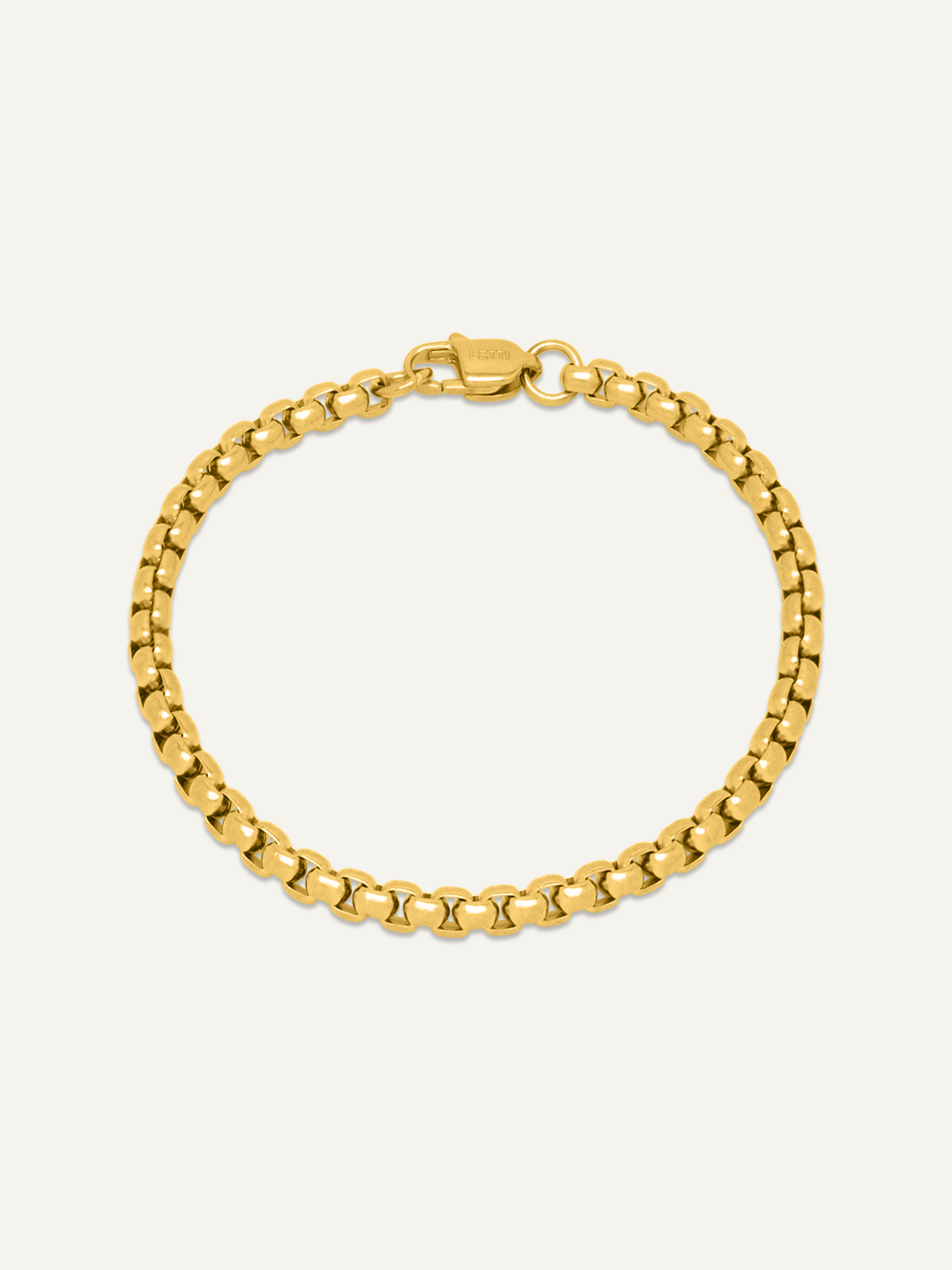 Vince Round Box Chain Bracelet