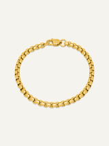 Vince Round Box Chain Bracelet