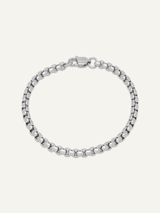 Vince Round Box Chain Bracelet